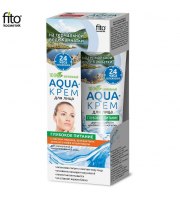 Fitokosmetik, Aqua-krem do twarzy "Głębokie odżywianie" z olejem brzoskwiniowym, 45 ml