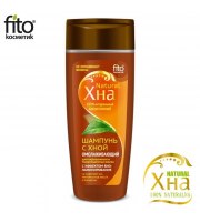 Fitokosmetik, Bioaktywny szampon z henną - odmłodzenie dla włosów farbowanych, 270 ml