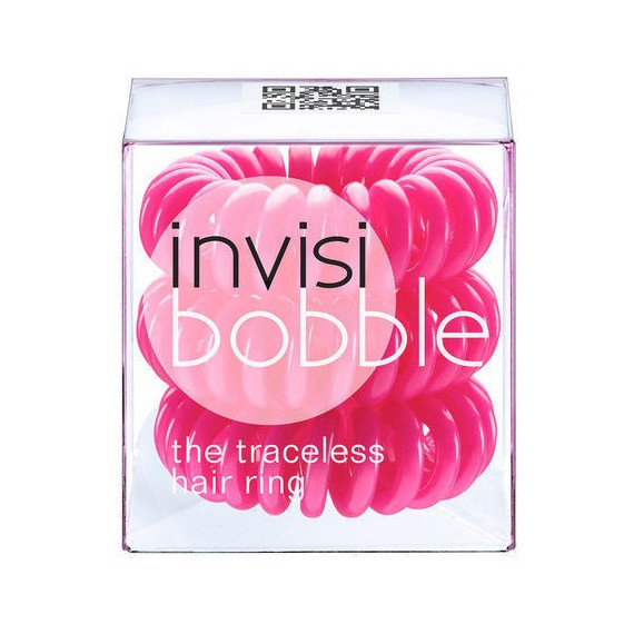 Invisibobble, Gumki do włosów 3 szt., Candy Pink - różowe