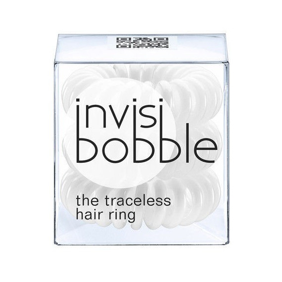 Invisibobble, Gumki do włosów 3 szt., Innocent White - białe