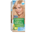 Garnier, Color Naturals Crème, Trwała farba do włosów, 102 LODOWY OPALIZUJĄCY BLOND, 100 + 10 ml
