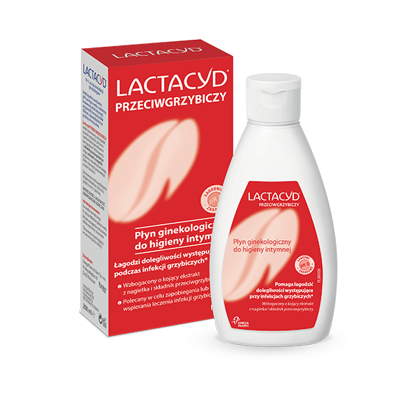 Lactacyd, PRZECIWGRZYBICZY Płyn ginekologiczny do higieny intymnej, 200 ml