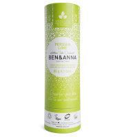 Ben&Anna, Naturalny dezodorant w KARTONOWYM sztyfcie, PERSIAN LIME, 60 g