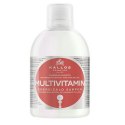 Kallos, MULTIVITAMIN, Energetyzujący szampon multiwitaminowy, 1000 ml