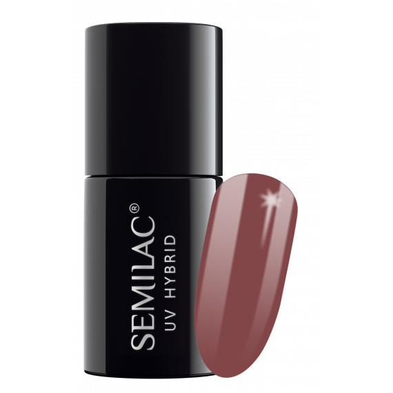 Semilac, 005 UV Hybrid, Berry Nude, 7 ml