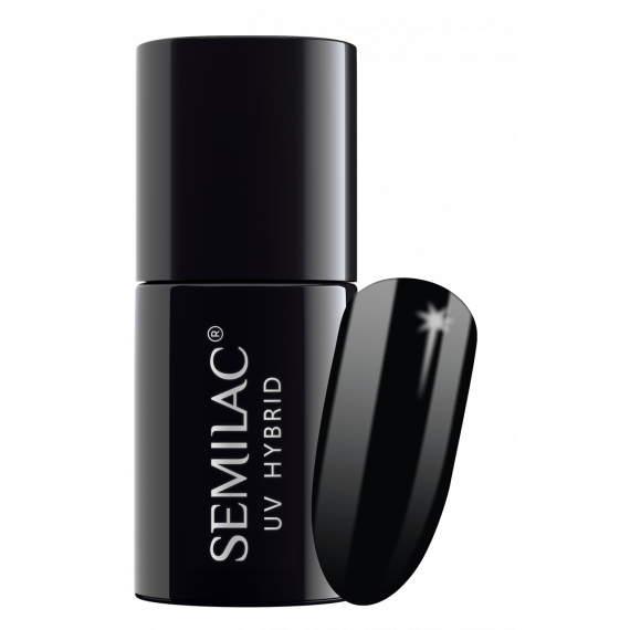 Semilac, 031 Lakier hybrydowy UV, Black Diamond, 7 ml