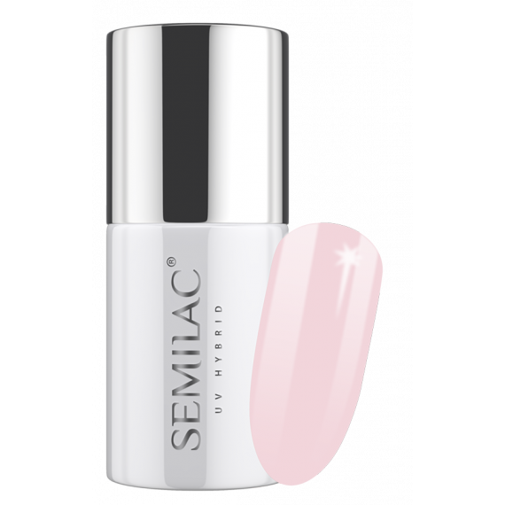 Semilac, 210 Lakier hybrydowy UV Hybrid Semilac Business Line Light Pink 7 ml