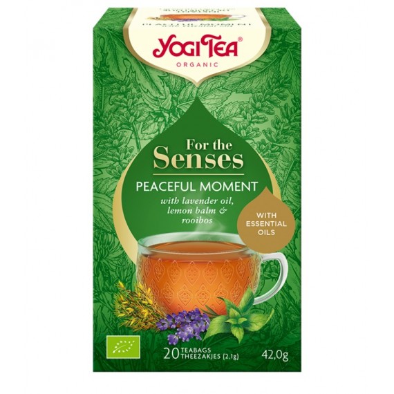 Yogi Tea, Herbata For the senses, Chwila spokoju BIO, 20 torebek