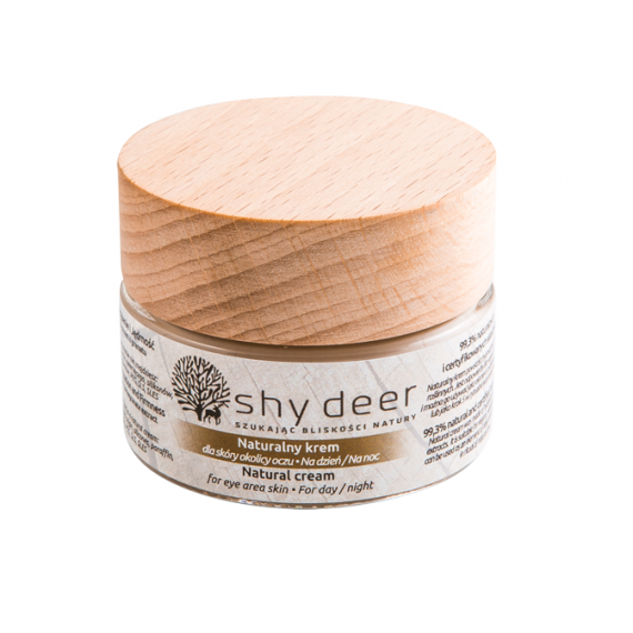 Shy Deer, Naturalny krem dla skóry okolicy oczu, 30 ml