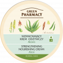Green Pharmacy, Wzmacniający krem odżywczy Aloes, 150 ml