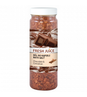 Fresh Juice, Sól do kąpieli Chocolate Cinnamon, 700 g