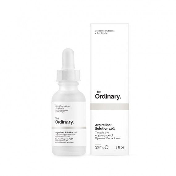 The Ordinary, Argireline Solution 10%, Peptydowe serum przeciwzmarszczkowe do twarzy, 30 ml