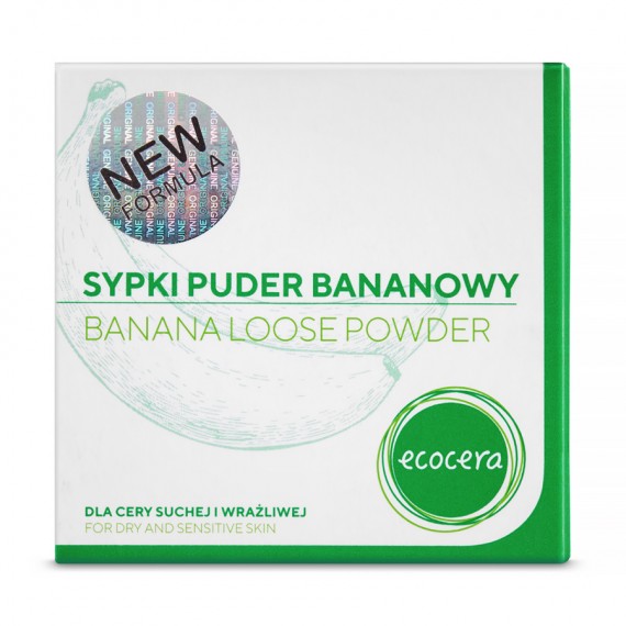 Ecocera, Sypki puder bananowy, 8 g