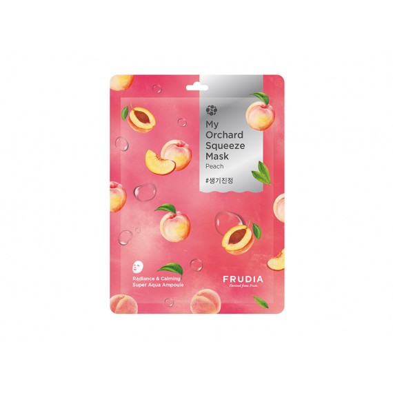 Frudia, My Orchard Squeeze Mask, Peach, Maseczka do twarzy, 20 g