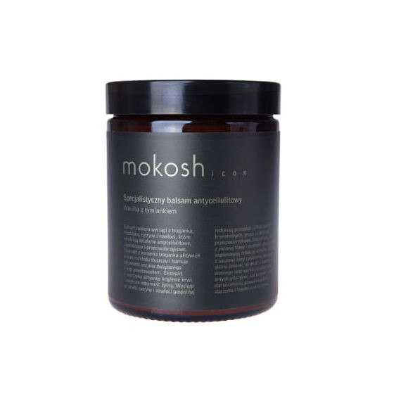 Mokosh, Specjalistyczny balsam antycellulitowy icon - wanilia z tymiankiem, 180ml