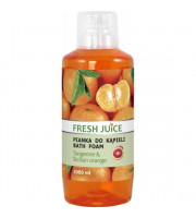 Fresh Juice, Pianka do kąpieli mandarynka & sycylijska pomarańcza, 1000ml