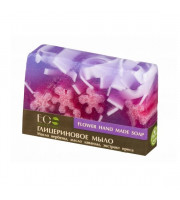ECOLAB, Naturalne mydło glicerynowe - ręcznie robione – kwiatowe, 130 g