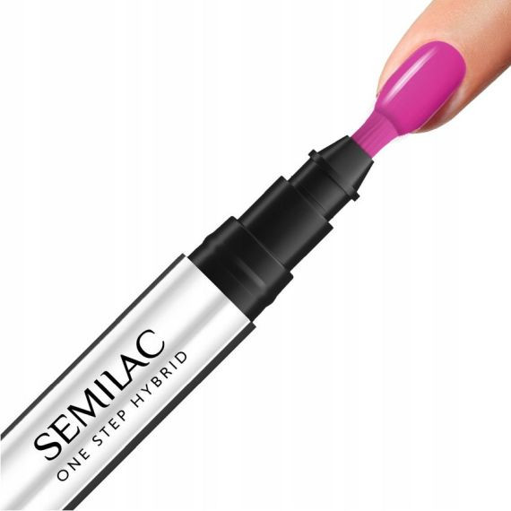 Semilac, One step Hybrid Marker Pink Purple S685