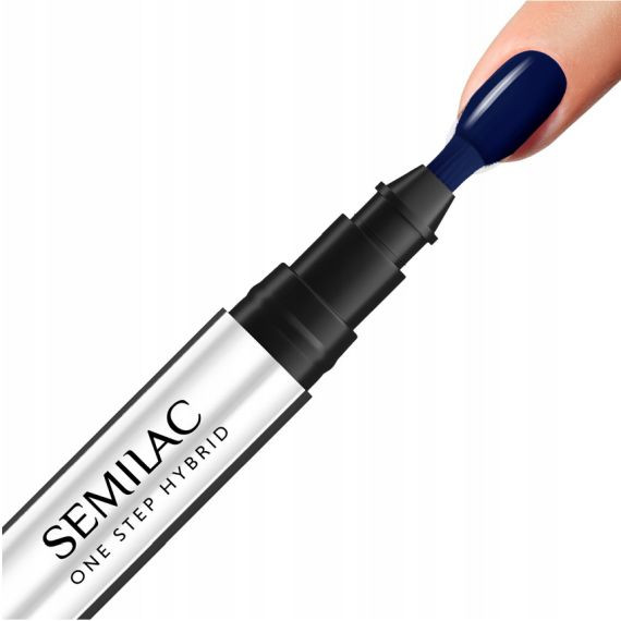 Semilac, One step Hybrid Marker Midnight Blue S890