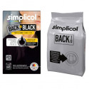 Simplicol, Back to Black farba do tkanin - intensywny czarny, 400g