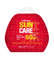 Cafe Mimi, Sun Care! Przeciwsłoneczny krem do twarzy i ciała SPF50+, 100ml