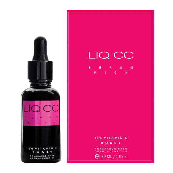 Liqpharm, LIQ CC Serum Rich 15% Vitamin C BOOST, 30 ml