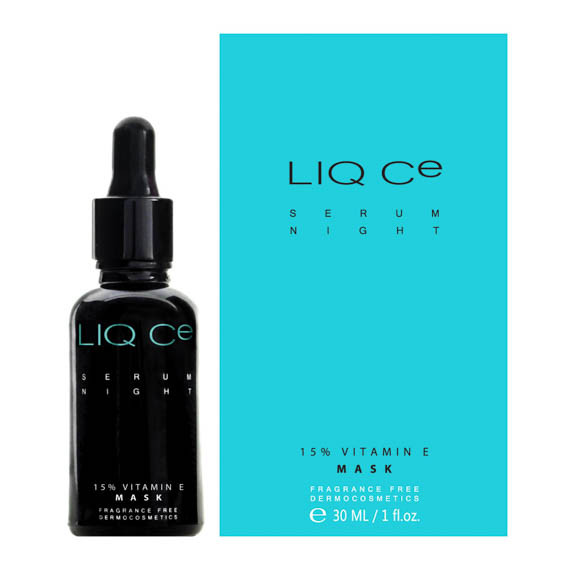Liqpharm, LIQ CE Serum Night 15% Vitamin E MASK, 30 ml