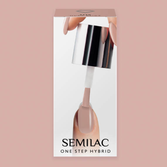 Semilac, S220 One Step Hybrid, Nude Beige, 5 ml