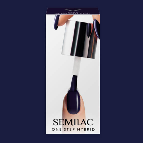 Semilac, S890 One Step Hybrid, Midnight Blue, 5 ml