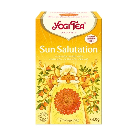 Yogi Tea, Powitanie słońca SUN SALUTATION, 34g