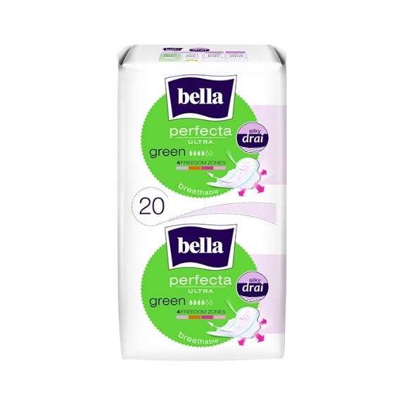 Bella, Perfecta Ultra Maxi Green, Podpaski, 20 szt.