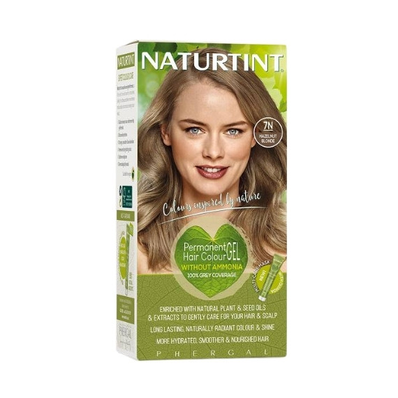 Naturtint, Farba do włosów 7N, Orzechowy Blond, 165 ml