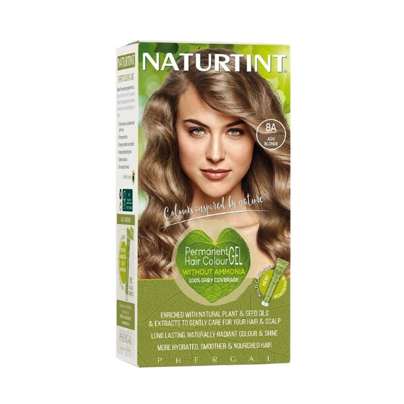 Naturtint, Farba do włosów 8A, Popielaty blond, 165 ml