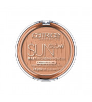Catrice, Puder brązujący - Sun Glow Matt Bronzing Powder 035, 9,5g