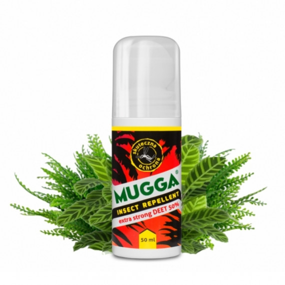 Mugga, Preparat na komary i kleszcze 50% DEET, roll-on 50 ml
