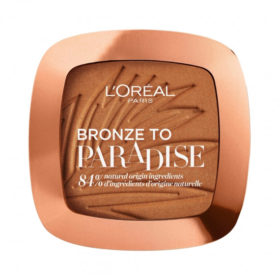 L'Oréal, Bronze to Paradise, Puder brązujący, 03 Back to Bronze, 9 g