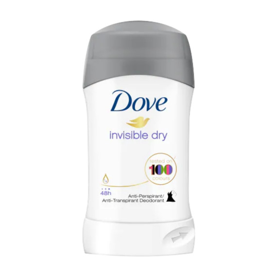 Dove, Deo stick, Dezodorant w sztyfcie, Invisible Dry, 40 ml