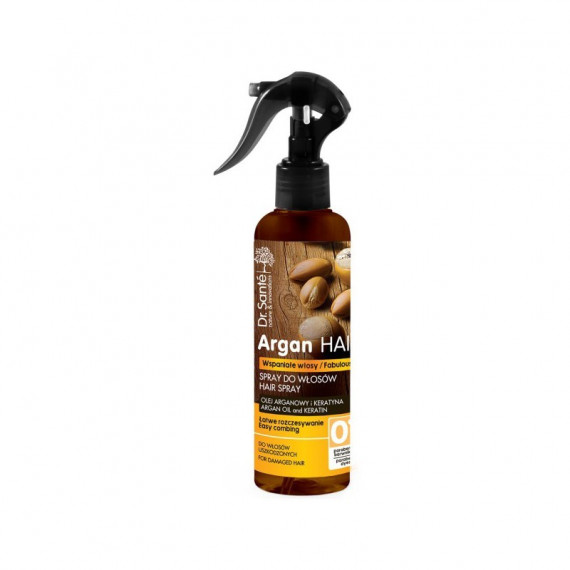 Dr. Sante, Spray do włosów z olejem arganowym i keratyną, 150 ml