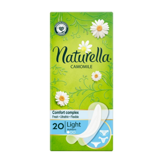 Naturella, Camomile, Light Multiform, Wkładki higieniczne, 20 szt.