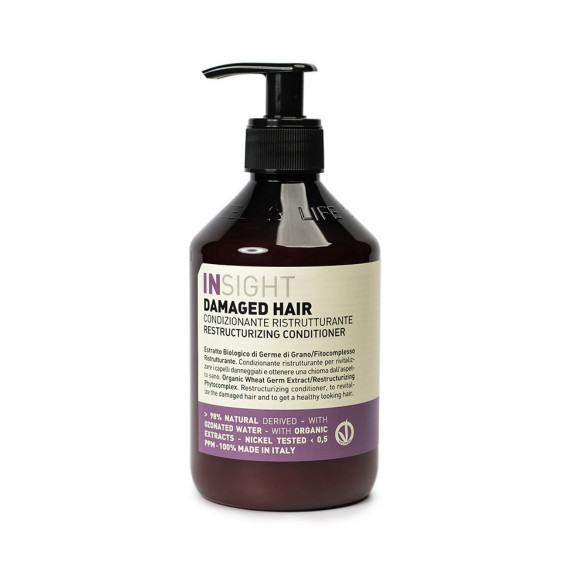Insight, DAMAGED HAIR, Odżywka odbudowująca do włosów zniszczonych, 400 ml