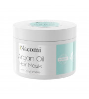 Nacomi, Maska do włosów z olejem arganowym i proteinami kaszmiru, 200 ml