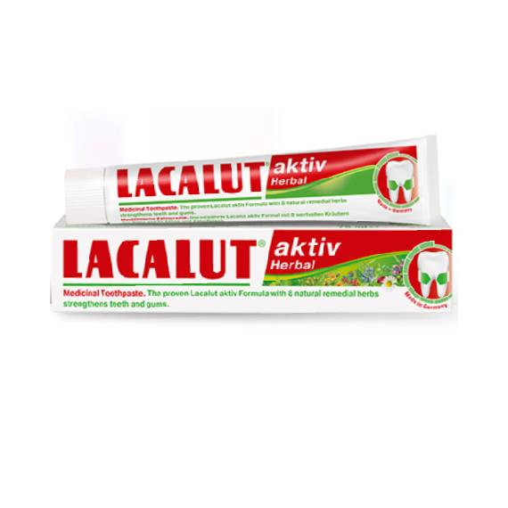 Lacalut, Pasta do zębów Activ Herbal, 75 ml
