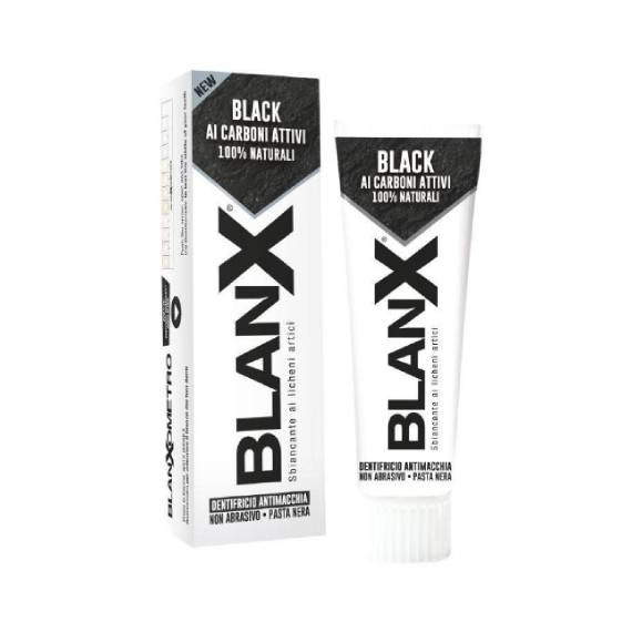 Blanx, Wybielająca pasta do zębów z węglem aktywnym, 75 ml