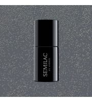 Semilac, 326 Lakier hybrydowy UV Hybrid Semilac, Foggy Gray Shimmer, 7 ml