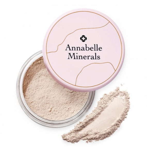 Annabelle Minerals, Podkład rozświetlający Golden Cream, 4g