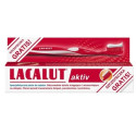 Lacalut, Aktiv, Zestaw pasta do zębów + szczoteczka, 75 ml