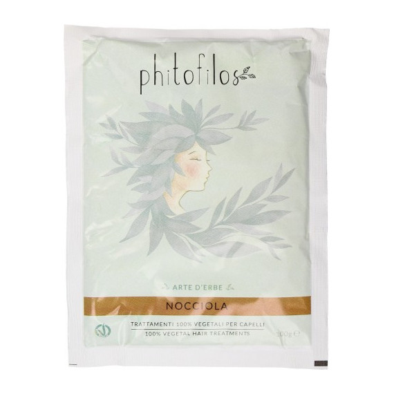 Phitofilos, Nocciola, Proszek do farbowania włosów, Orzech laskowy, 100 g