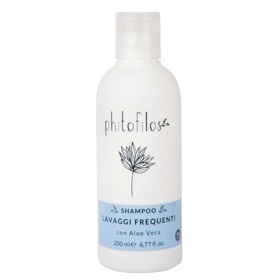 Phitofilos, Shampoo Lavaggi Frequenti, Szampon do codziennego stosowania, 200 ml