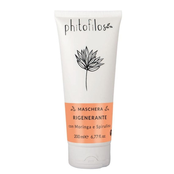 Phitofilos, Maschera Rigenerante, Maska regenerująca do włosów, 200 ml