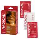 Radical, Regenerujący zabieg laminacji włosów, 15 ml+15 ml+5 ml